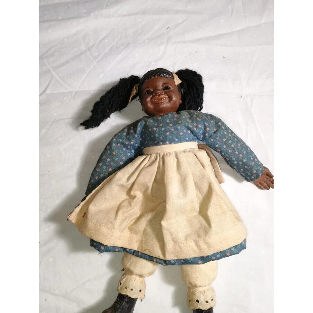 Martha Holcombe All Gods Children Signed African American "BLOSSOM" Doll 1500 - Picture 6 of 16